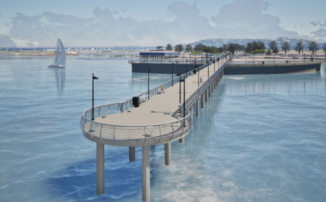 Cover of the Ferry Project's Draft EIR (without the Ferry)