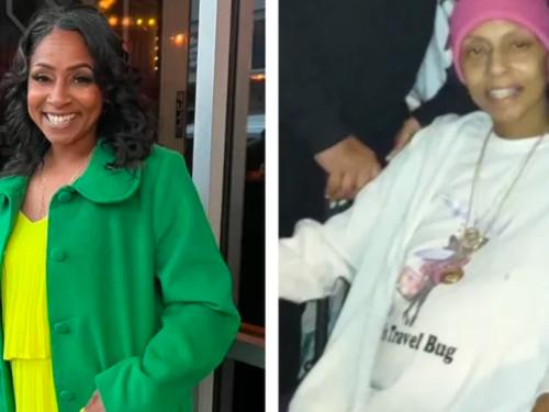 Two photos of Christina Murphy