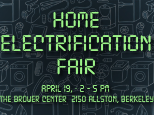 Flyer for April 19th Electrification Fair