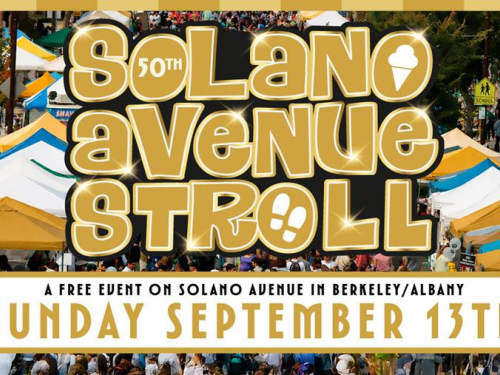 Flyer for solano Stroll 9.13.26