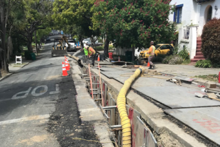 Photo of Sewer Trench